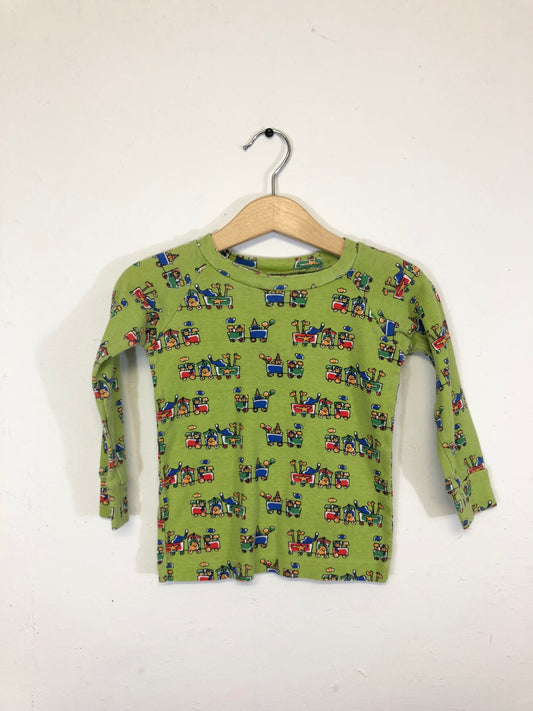 Kids' Spudz Animal Train Long-Sleeved T-Shirt
