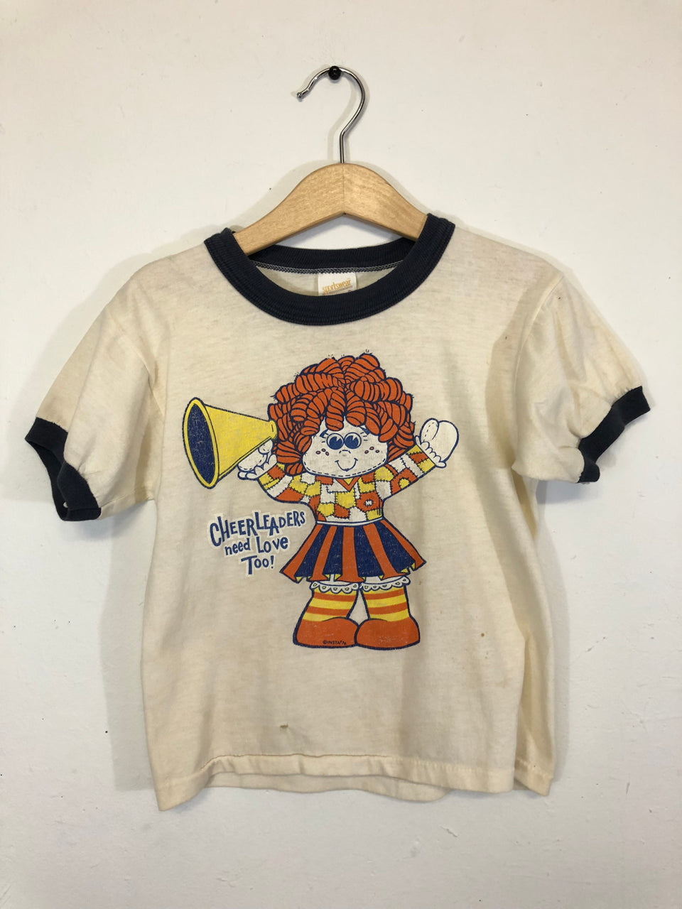 Kids' "Cheerleaders Need Love Too" Ringer T-Shirt