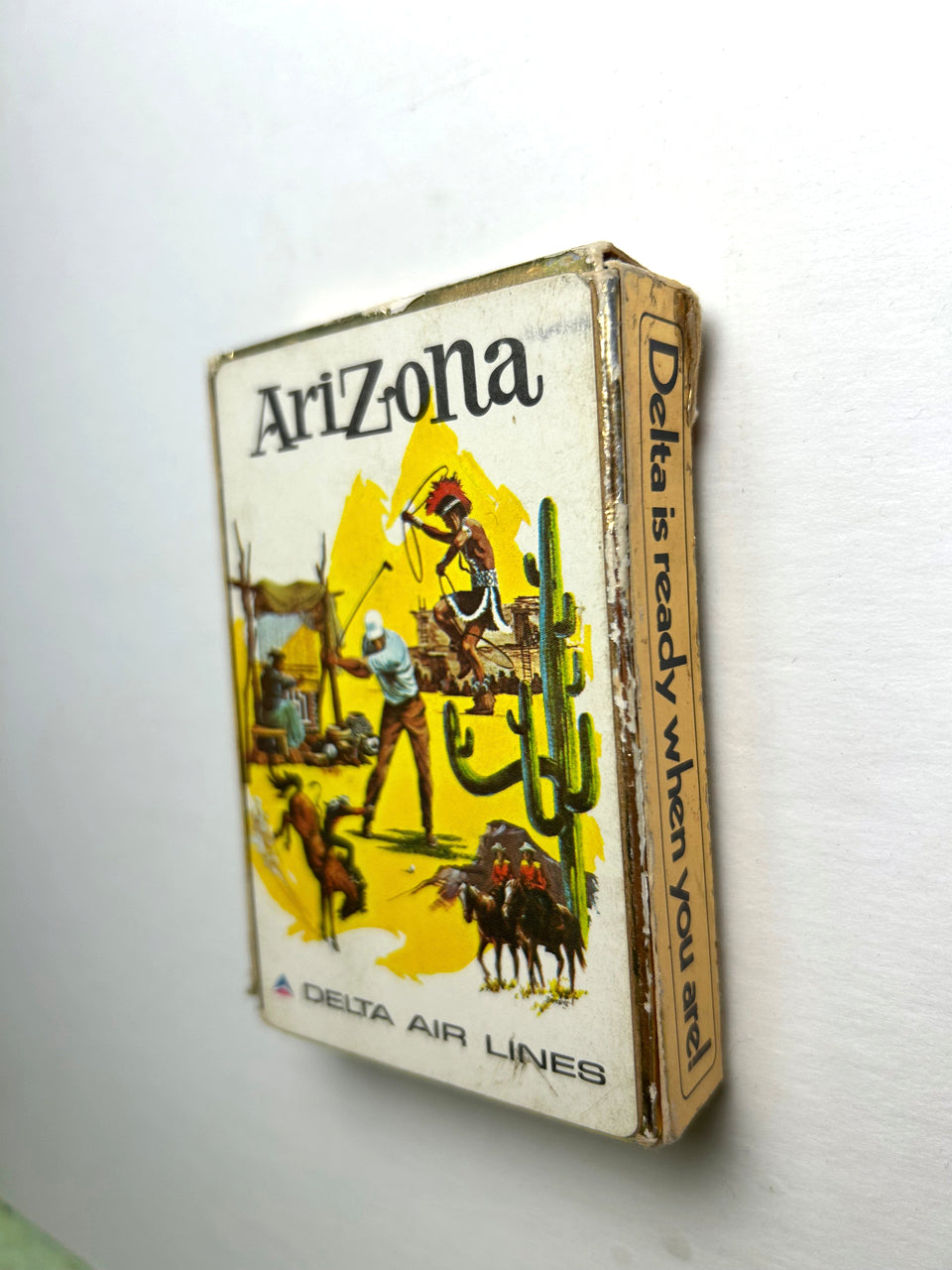 Vintage Delta Airlines Playing Cards - Arizona