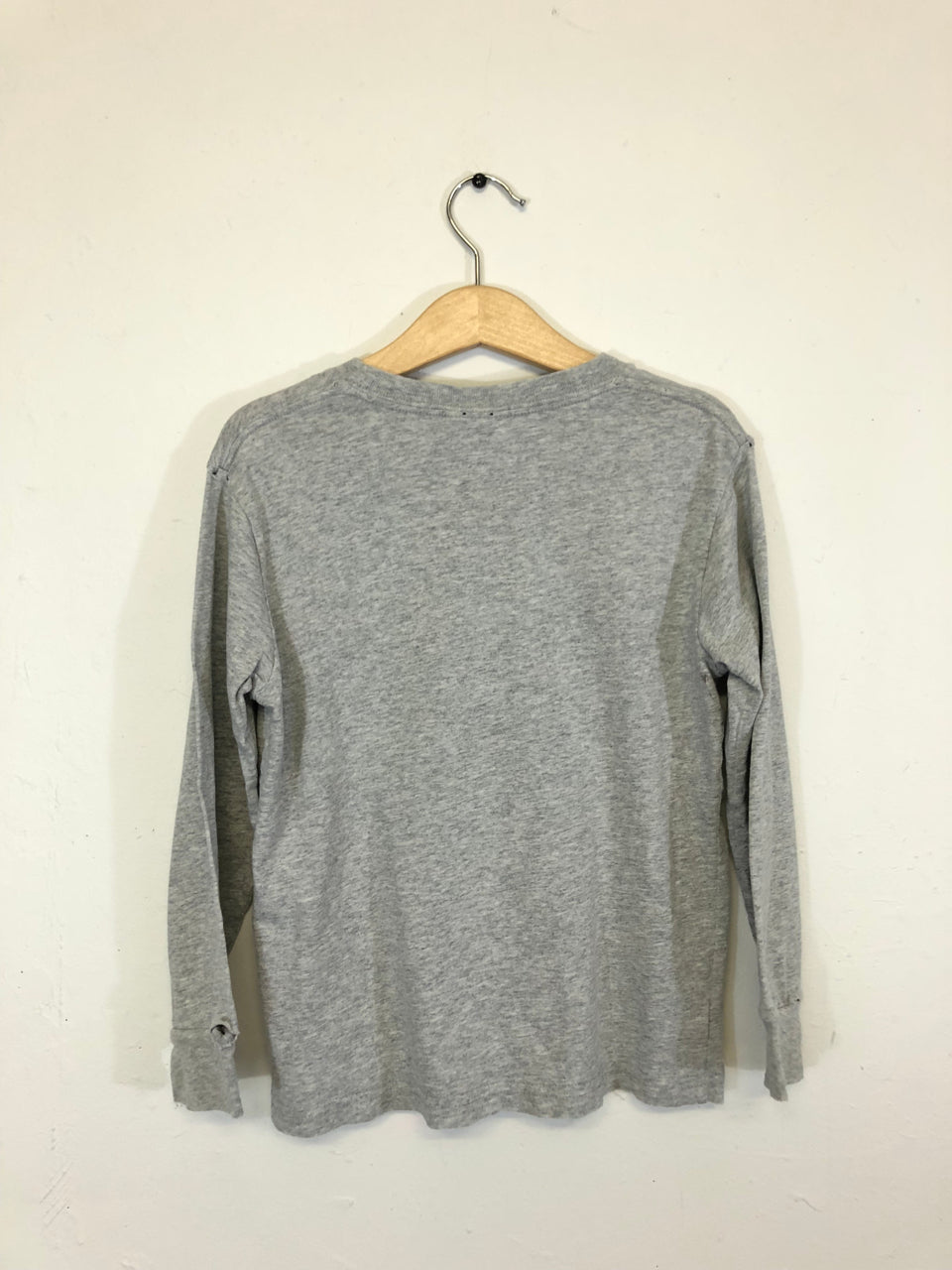 Kids' Grey Polo Sport Long-Sleeved T-Shirt