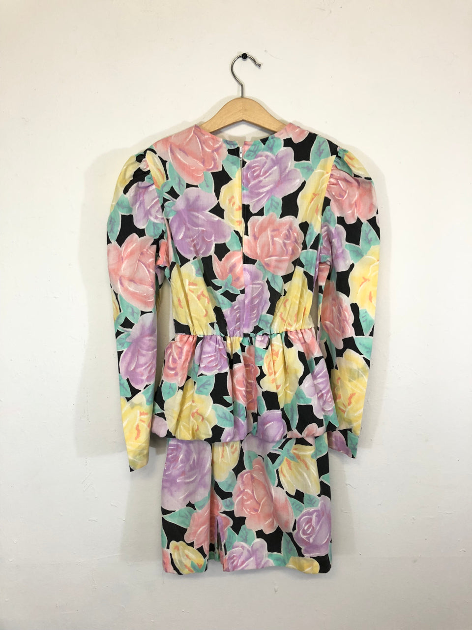 Kids' Demi Lass Flowery 80s Dress