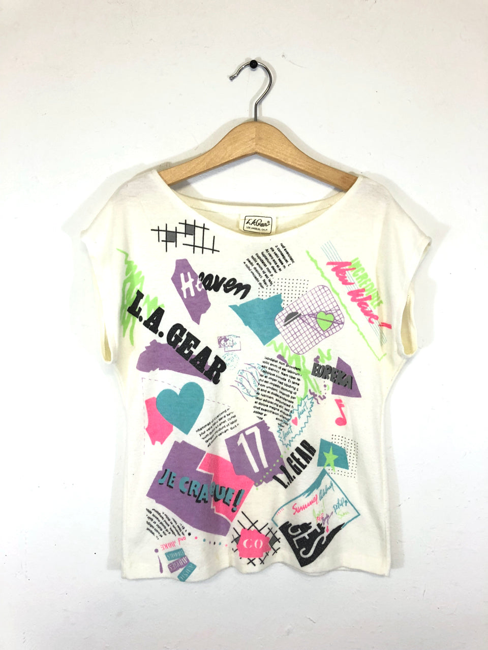 la gear shirt Kids' L.A. Gear Colorful Graphic Top – East Village Vintage Collective