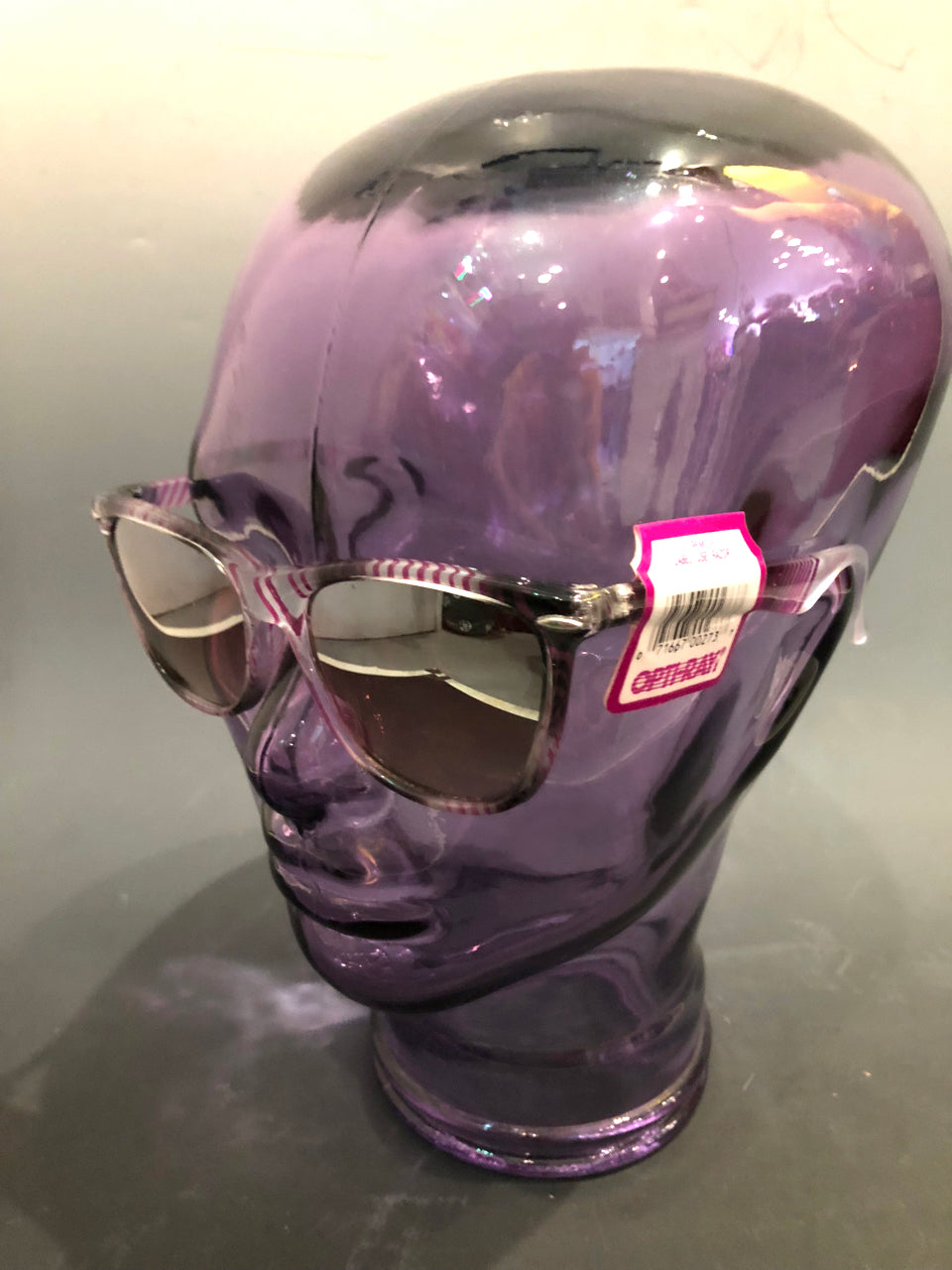 80s Striped Deadstock Sunglasses