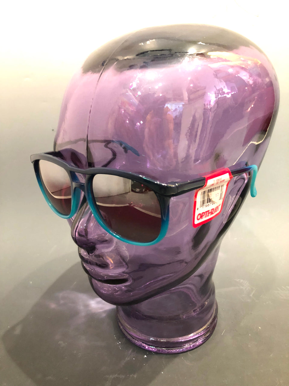 80s Blue Gradient Deadstock Sunglasses