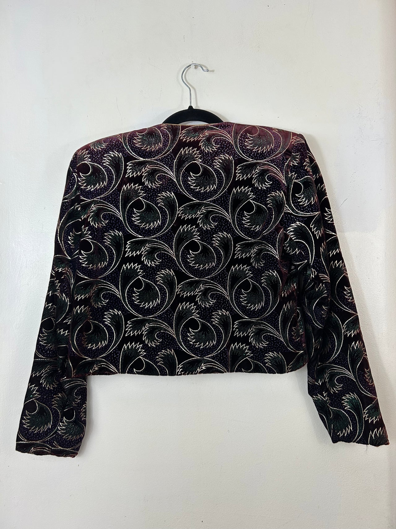 A.C. Sport Petite Velvet Jacket