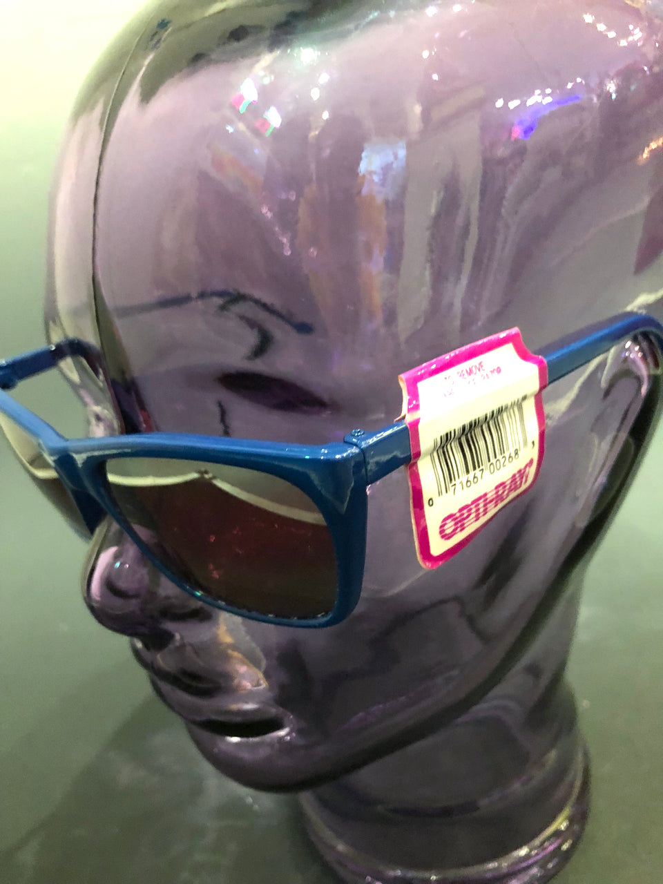 80s Blue Deadstock Sunglasses