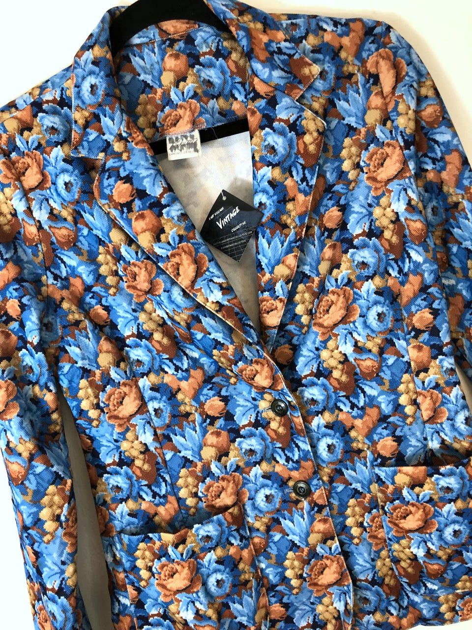 Pykettes Floral 70s Blazer