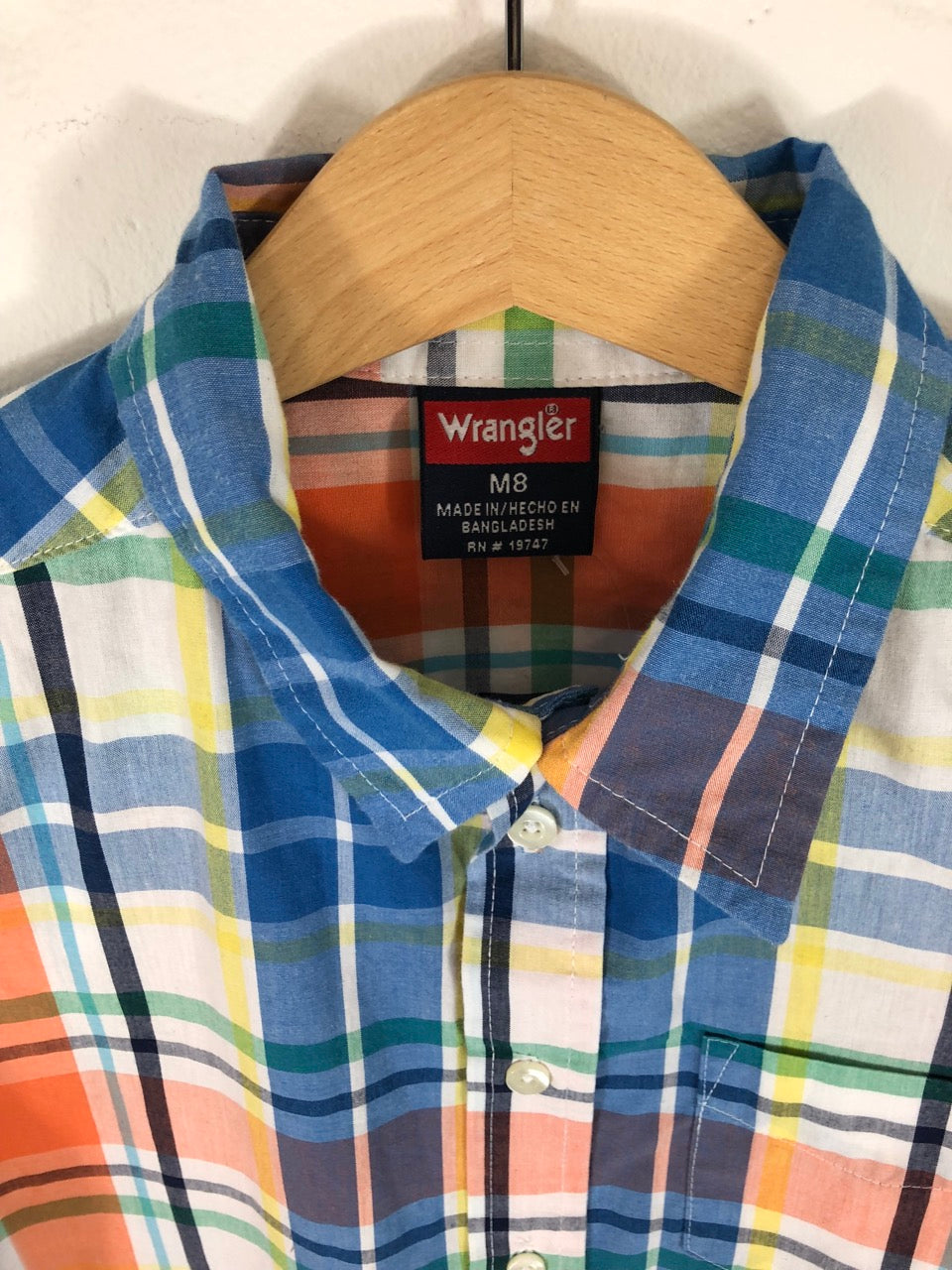 Kids' Wrangler Western Short-Sleeved Shirt