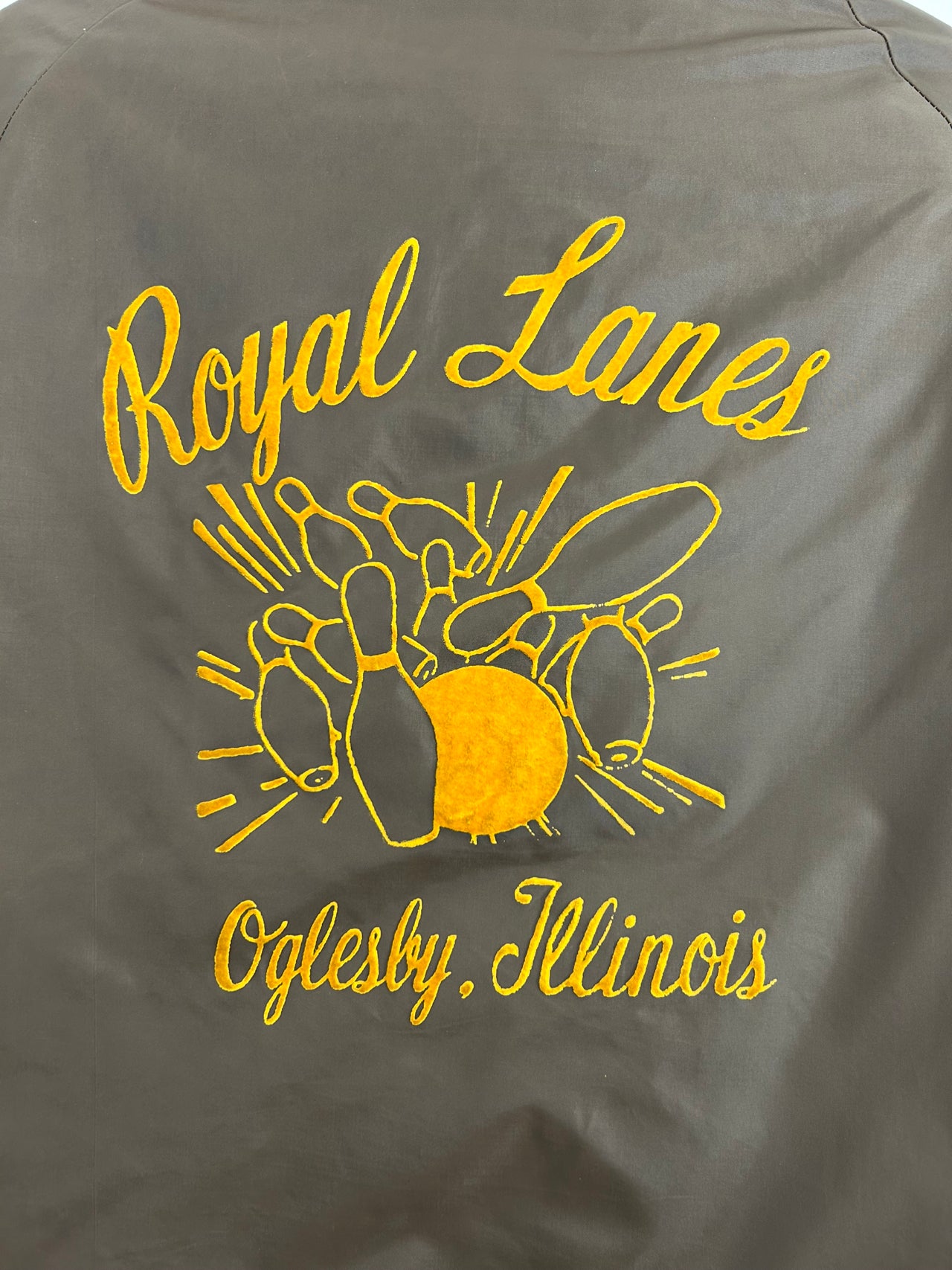 Royal Lanes Oglesby, Illinois Satin Jacket