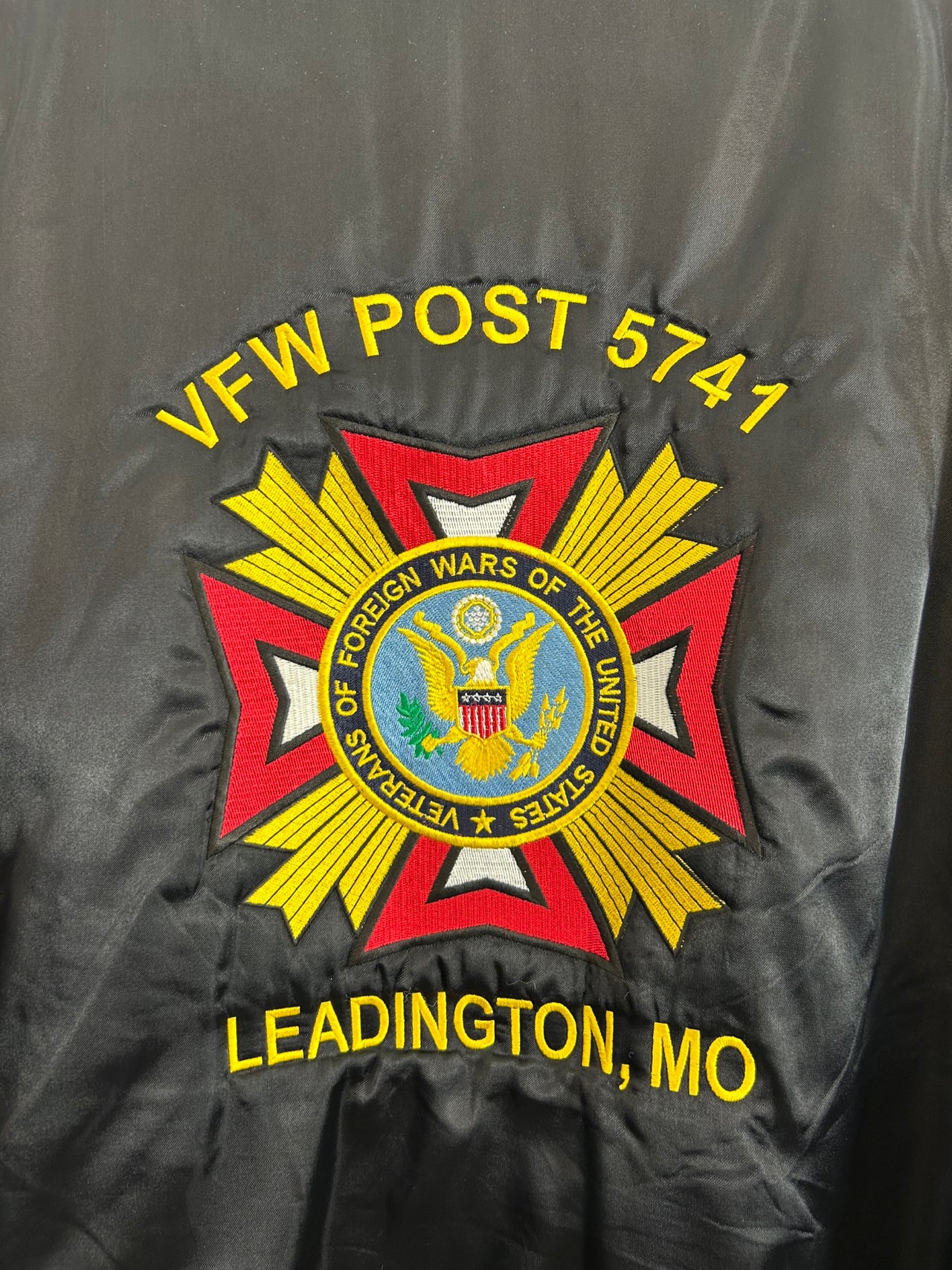 Vietnam Veteran Satin Jacket