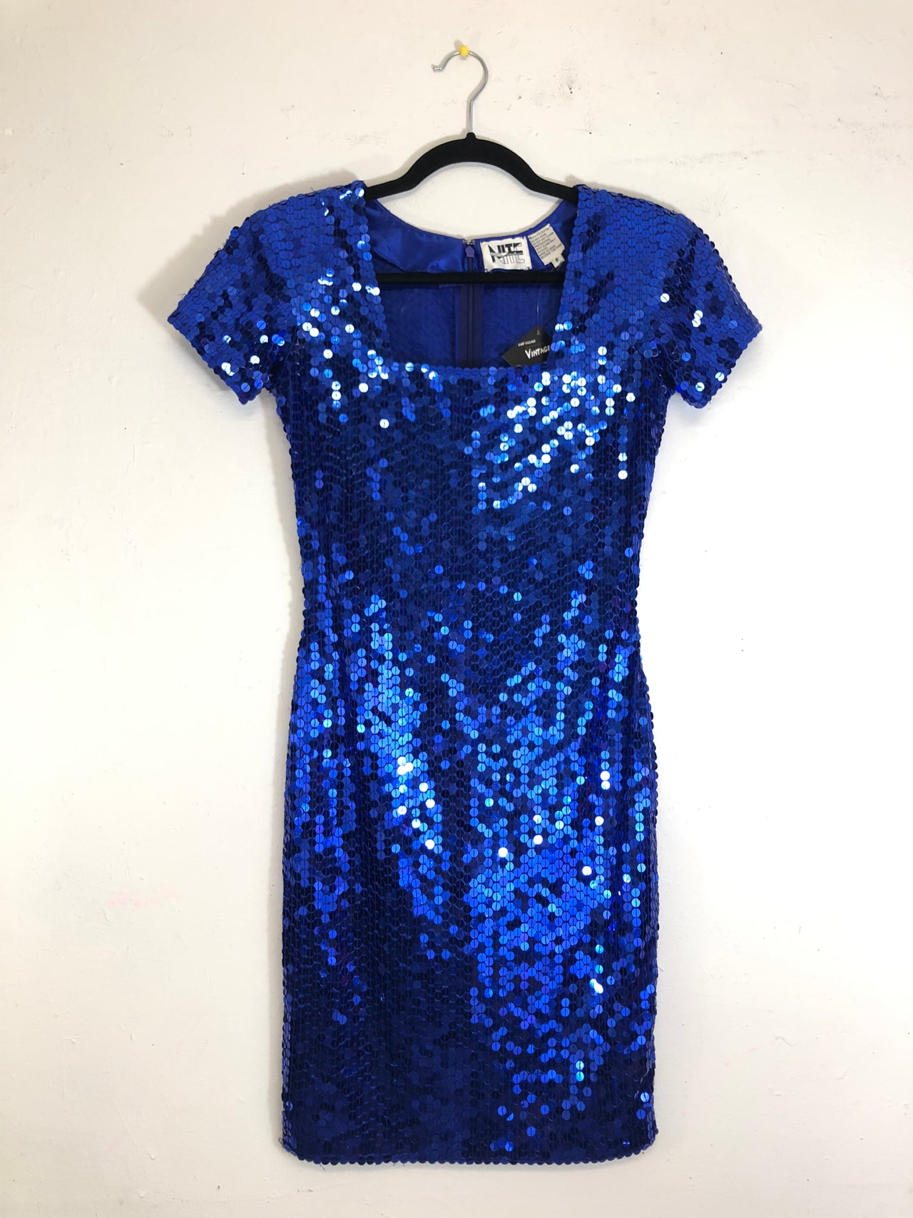Nite Line Sequined Dress East Village Vintage Collective Nite Line Sequined Dress East Village Vintage Collective