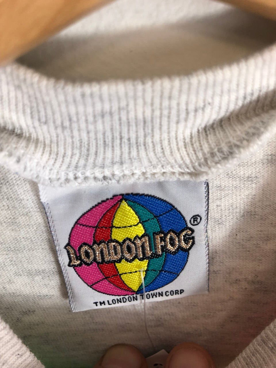 Kids' London Fog Neon Multicolored Baseball T-Shirt