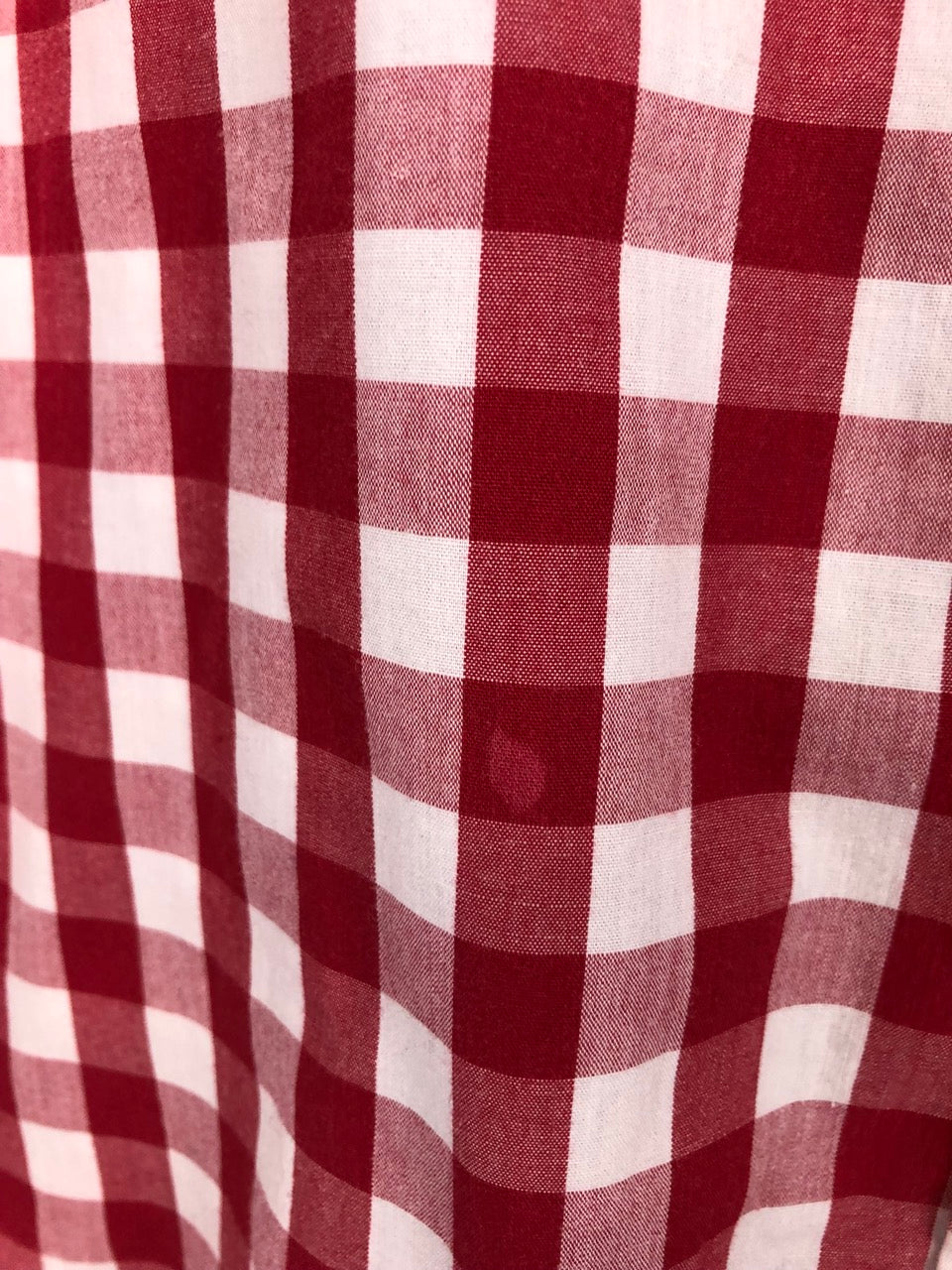 Kids' Wrangler Red & White Short-Sleeved Western Shirt