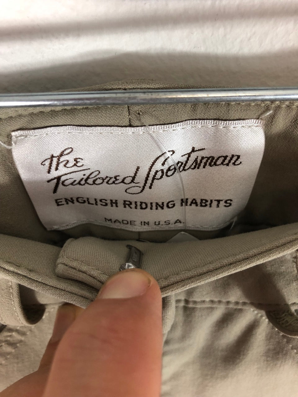 Kids' Tailored Sportsman English Riding Habits Tan Pants