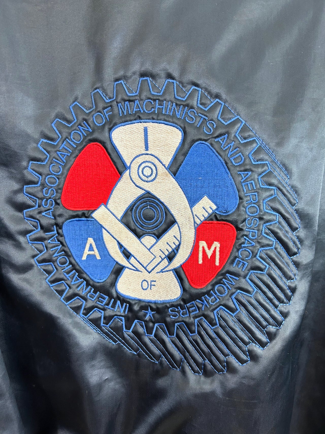 Union Pacific DeSoto Car Shop "Mike" Satin Jacket