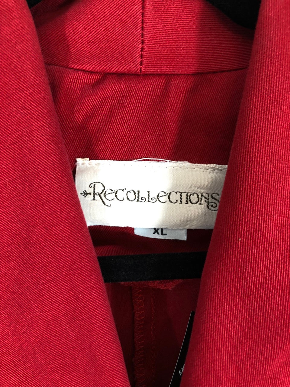 Recollections Red Denim Jacket