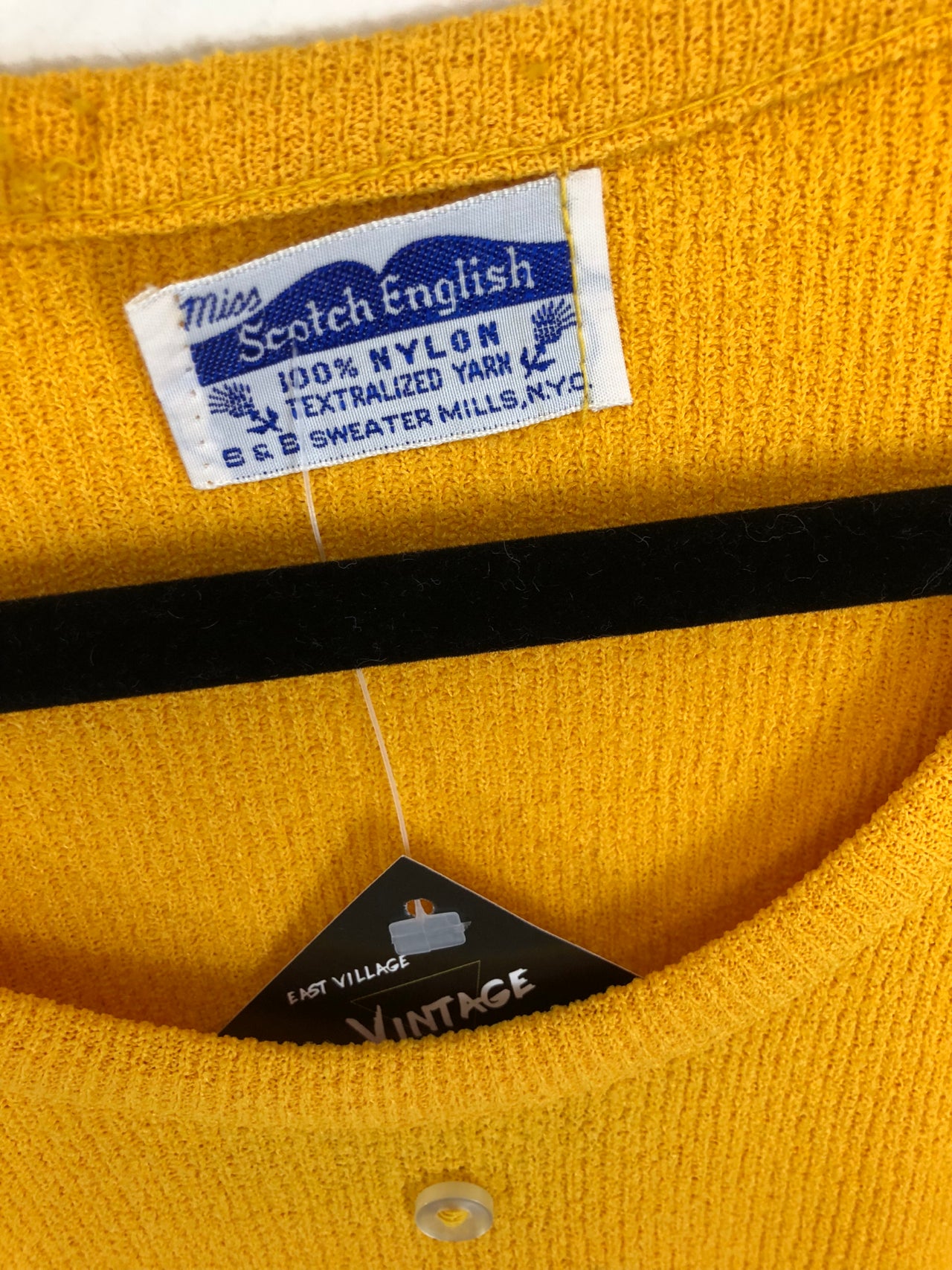 Scotch English Top Yellow (Deadstock)