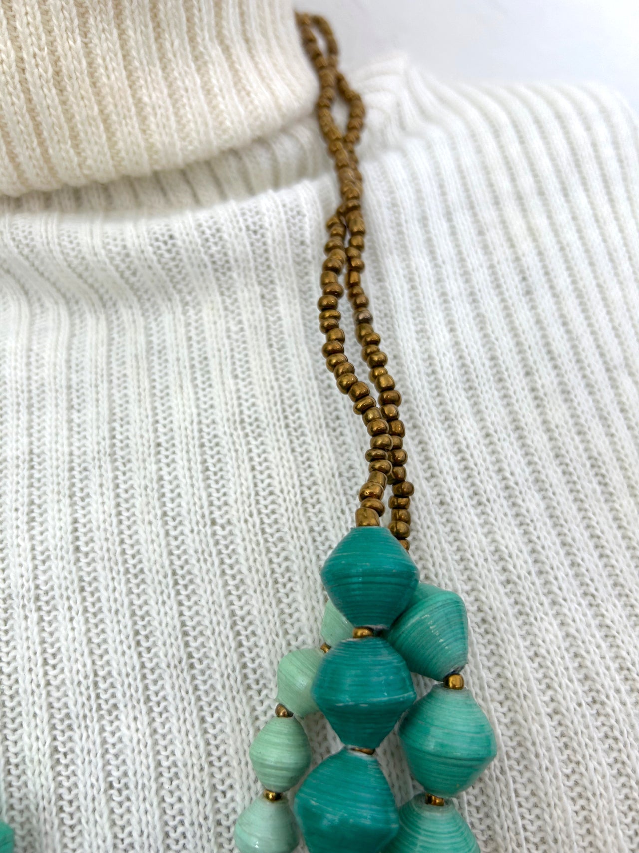 Turquoise Beaded Necklace