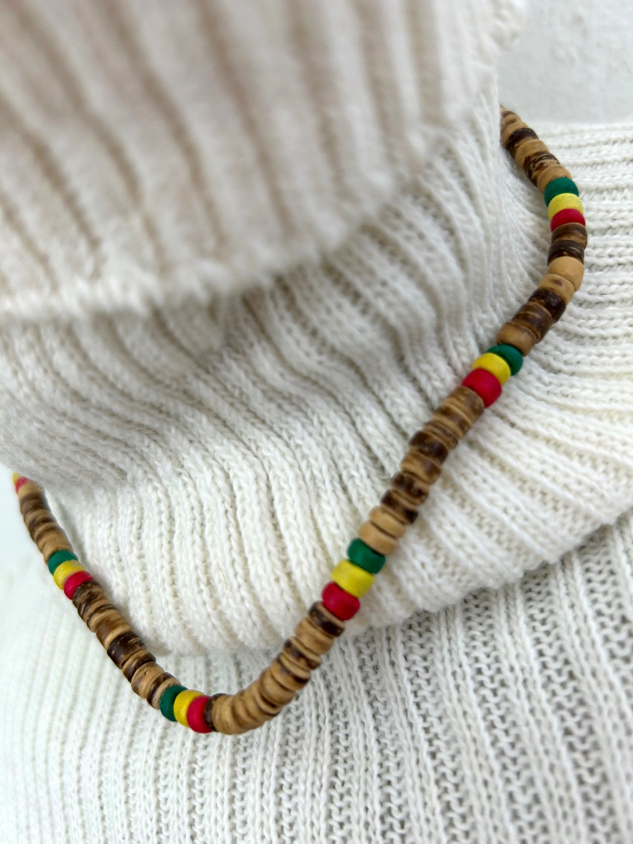 Wooden Bead Necklace