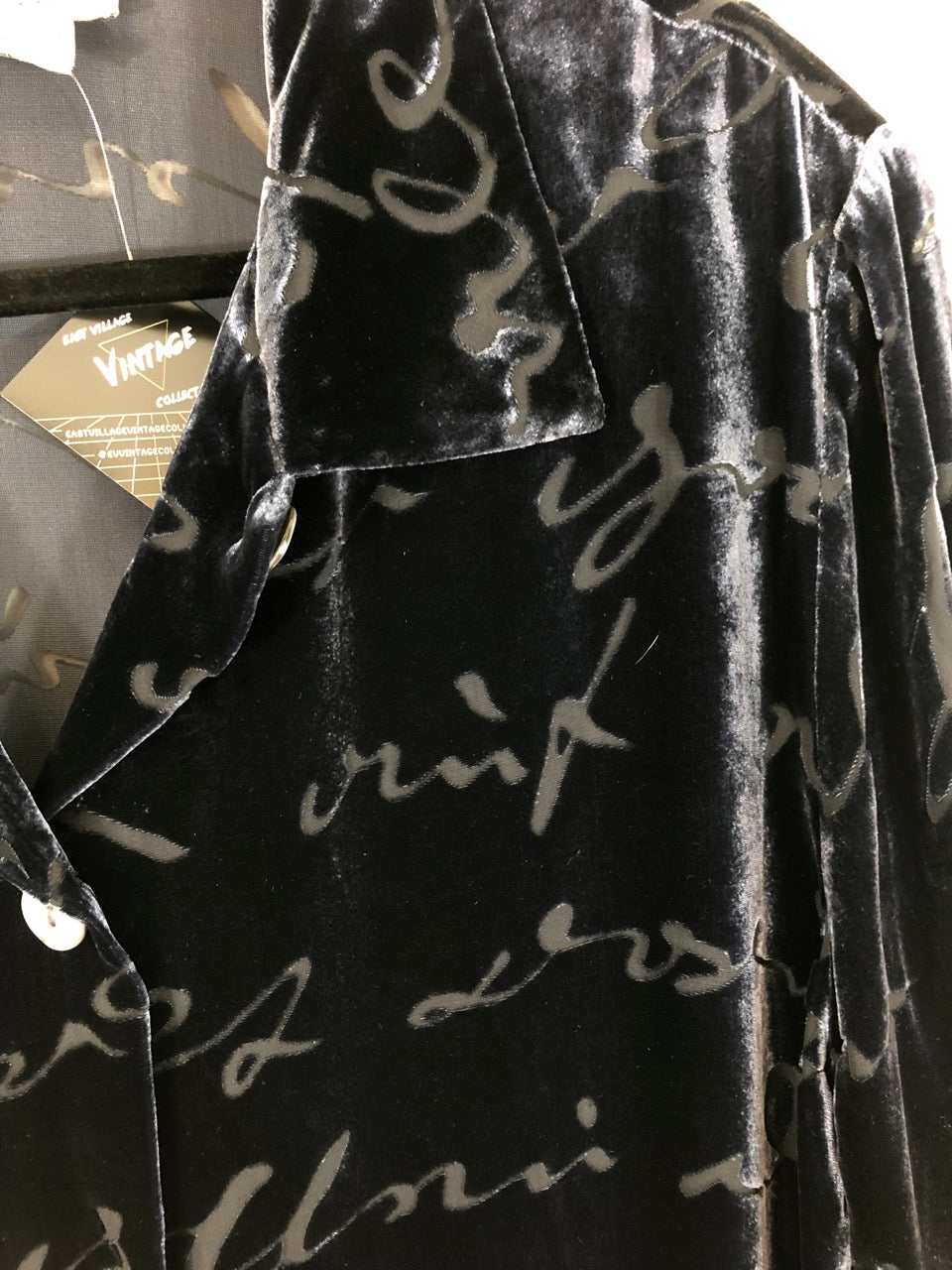 Christian Francis Roth Velvet Top