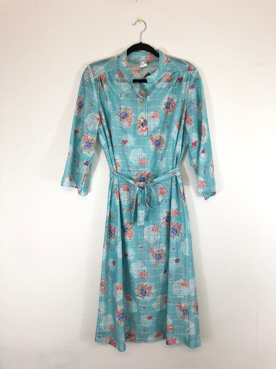 70s Sheer Belted Dress