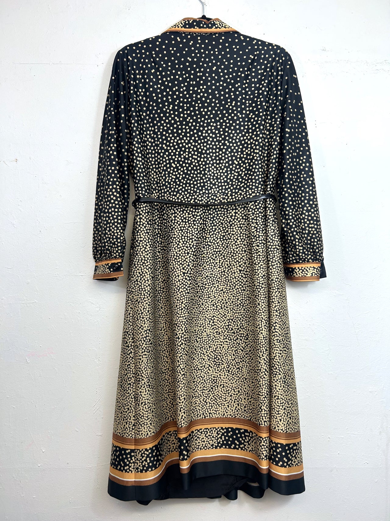 Euro Dotted Belted Dress