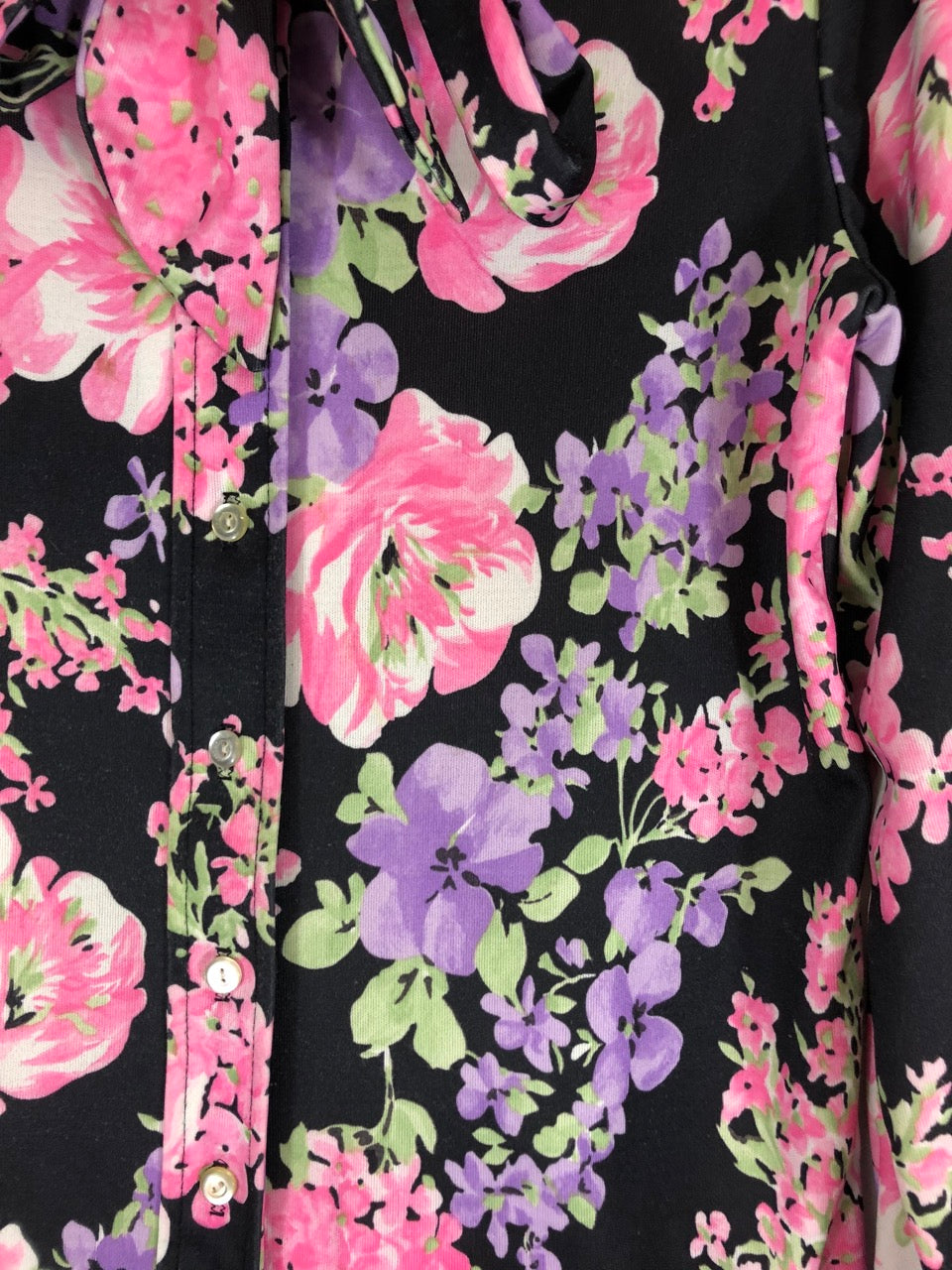 NPC Fashions 70s Tie Blouse