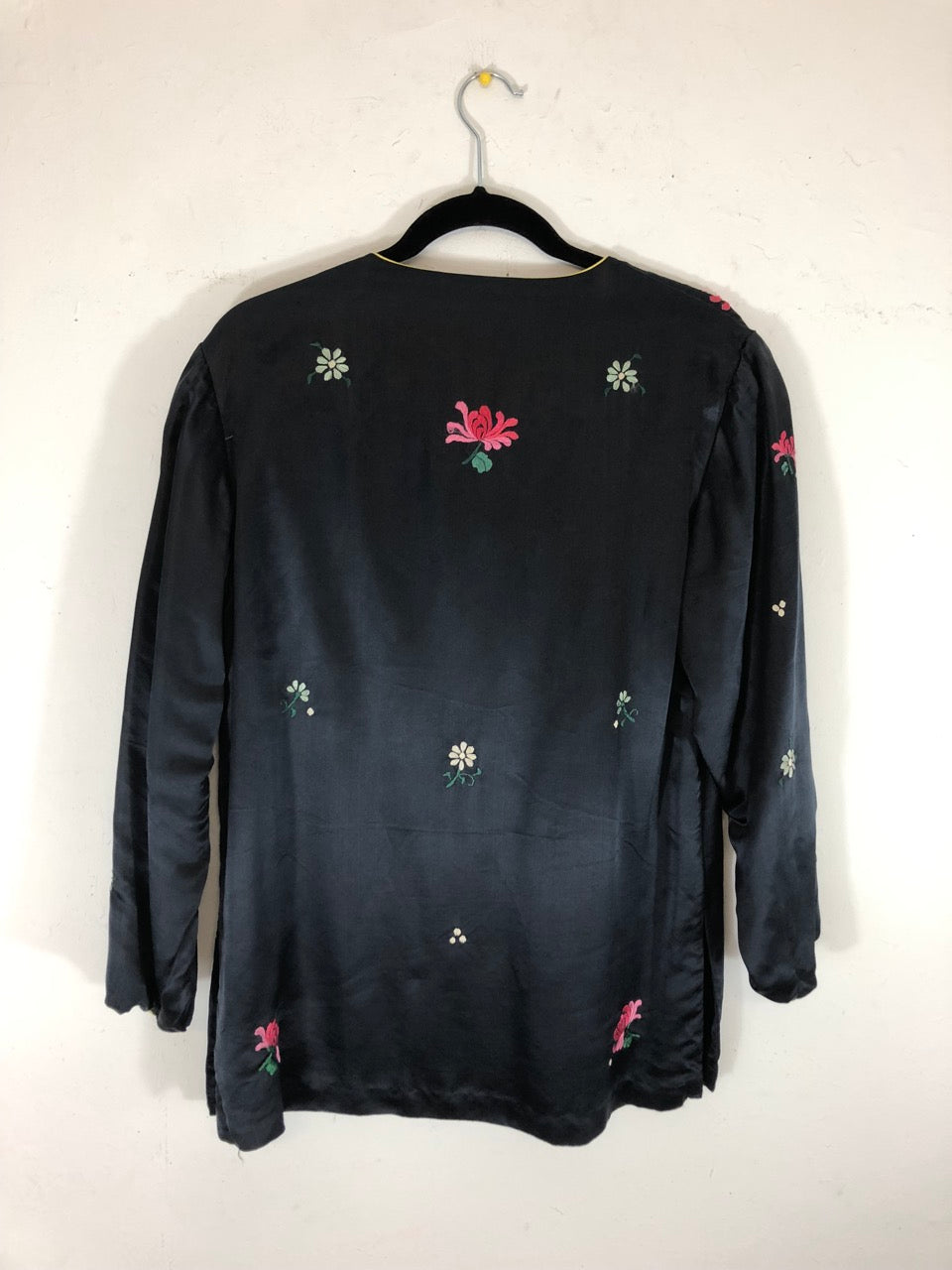 Satin Embroidered Blouse