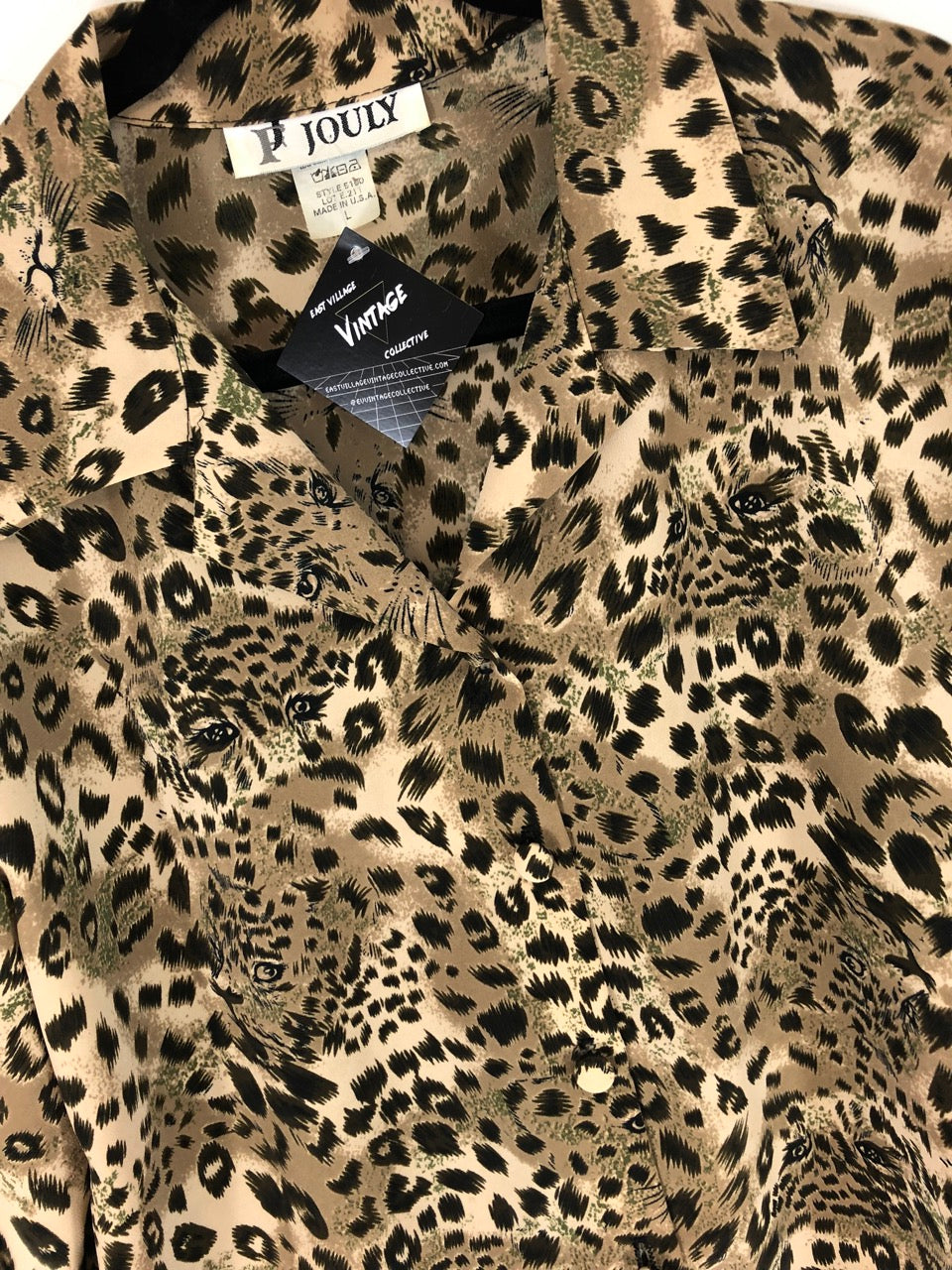 P Jouly Leopard Blouse
