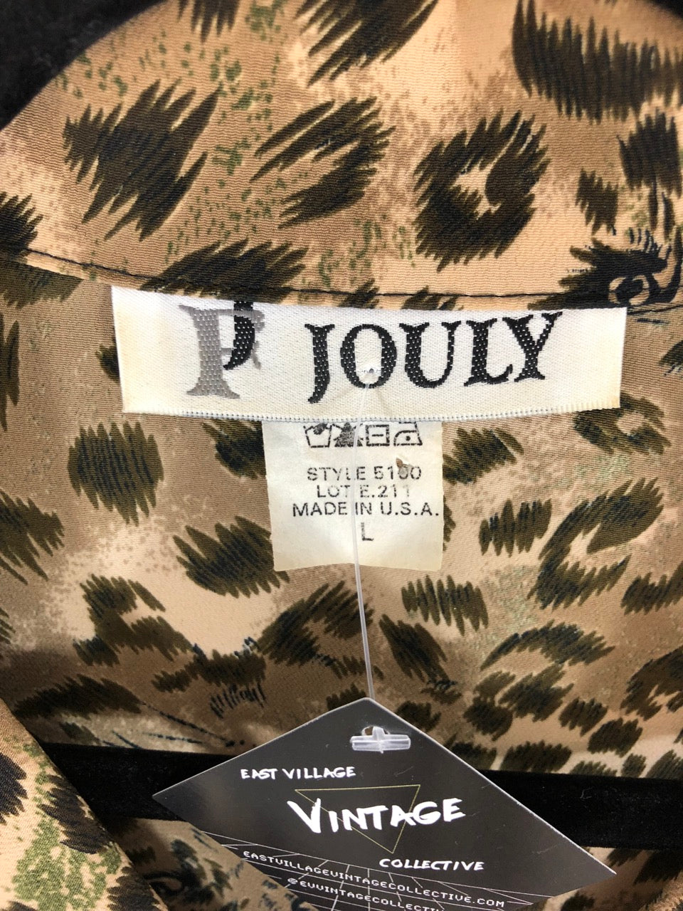 P Jouly Leopard Blouse