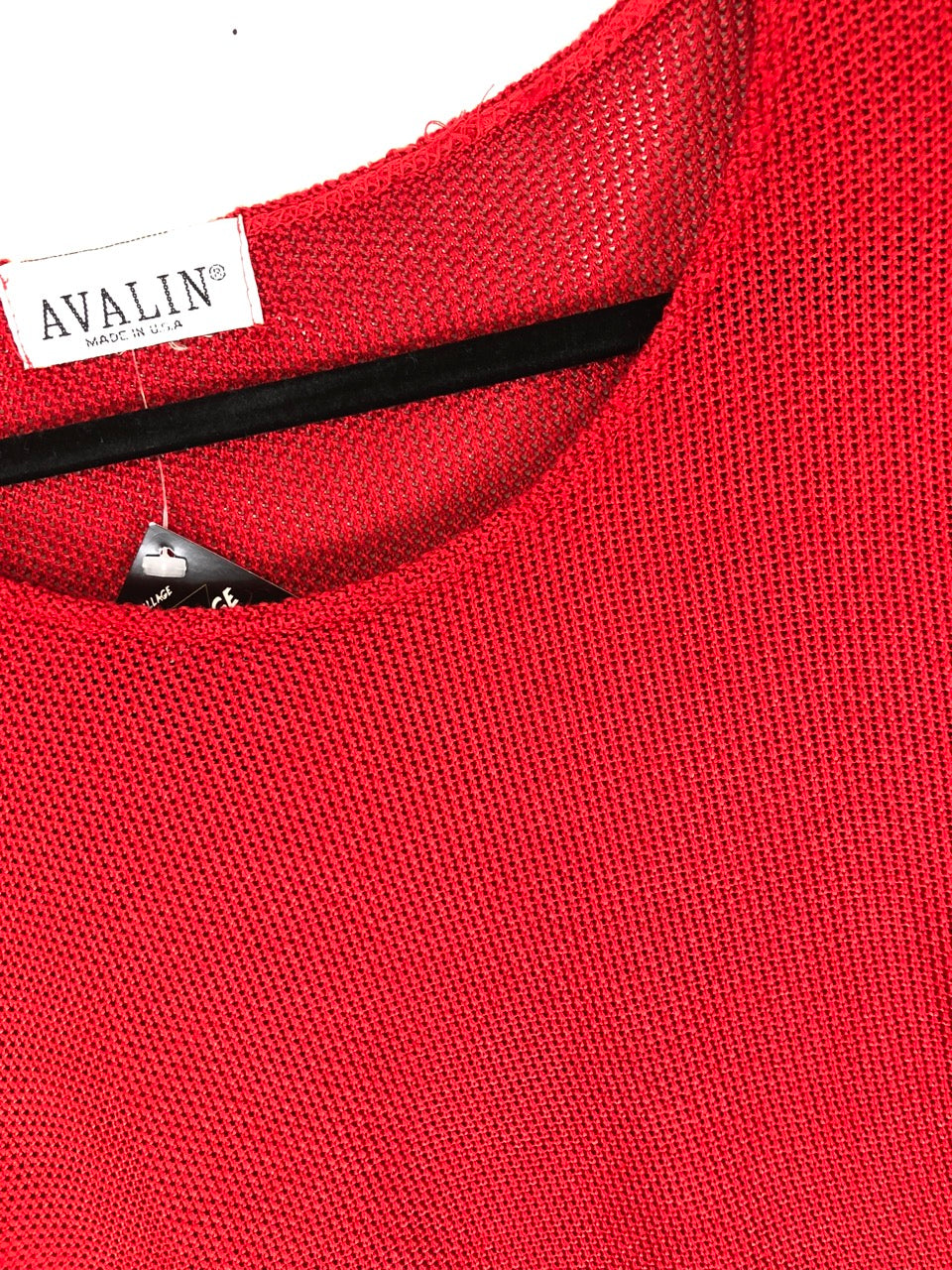 Avalin Woven Red Top