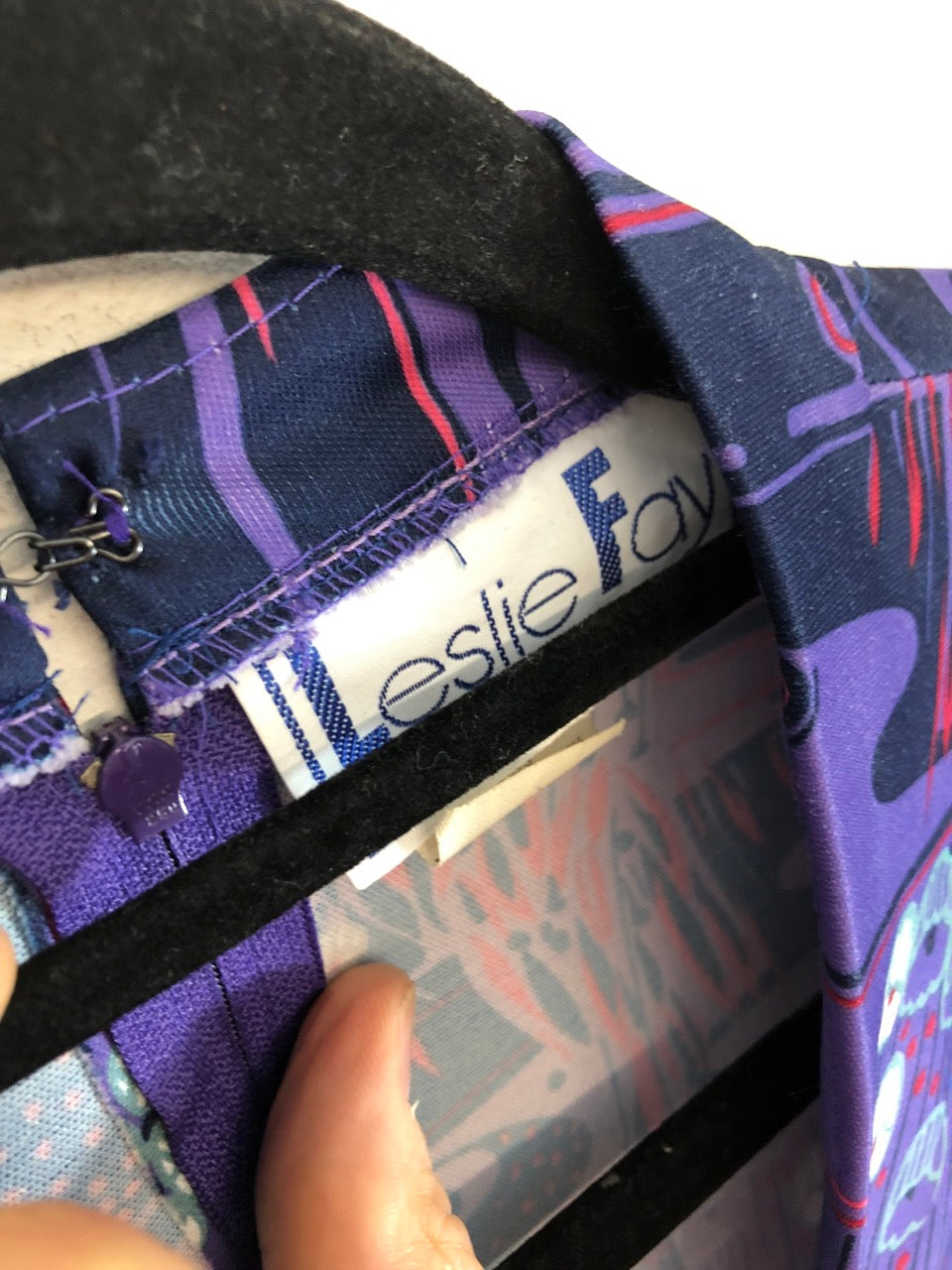 Leslie Fay Belted Dress (Deadstock)