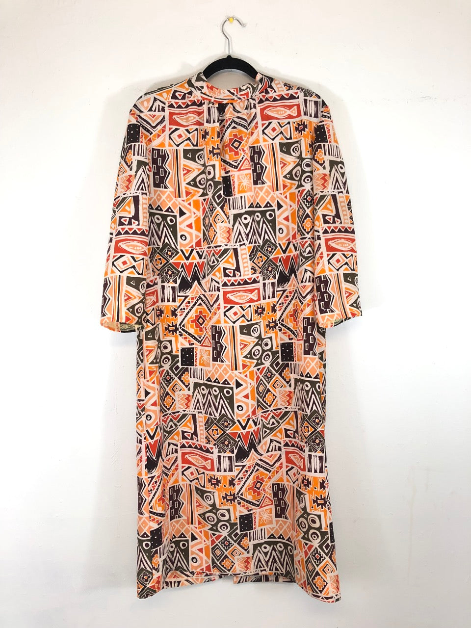 Abstract Tie Dress