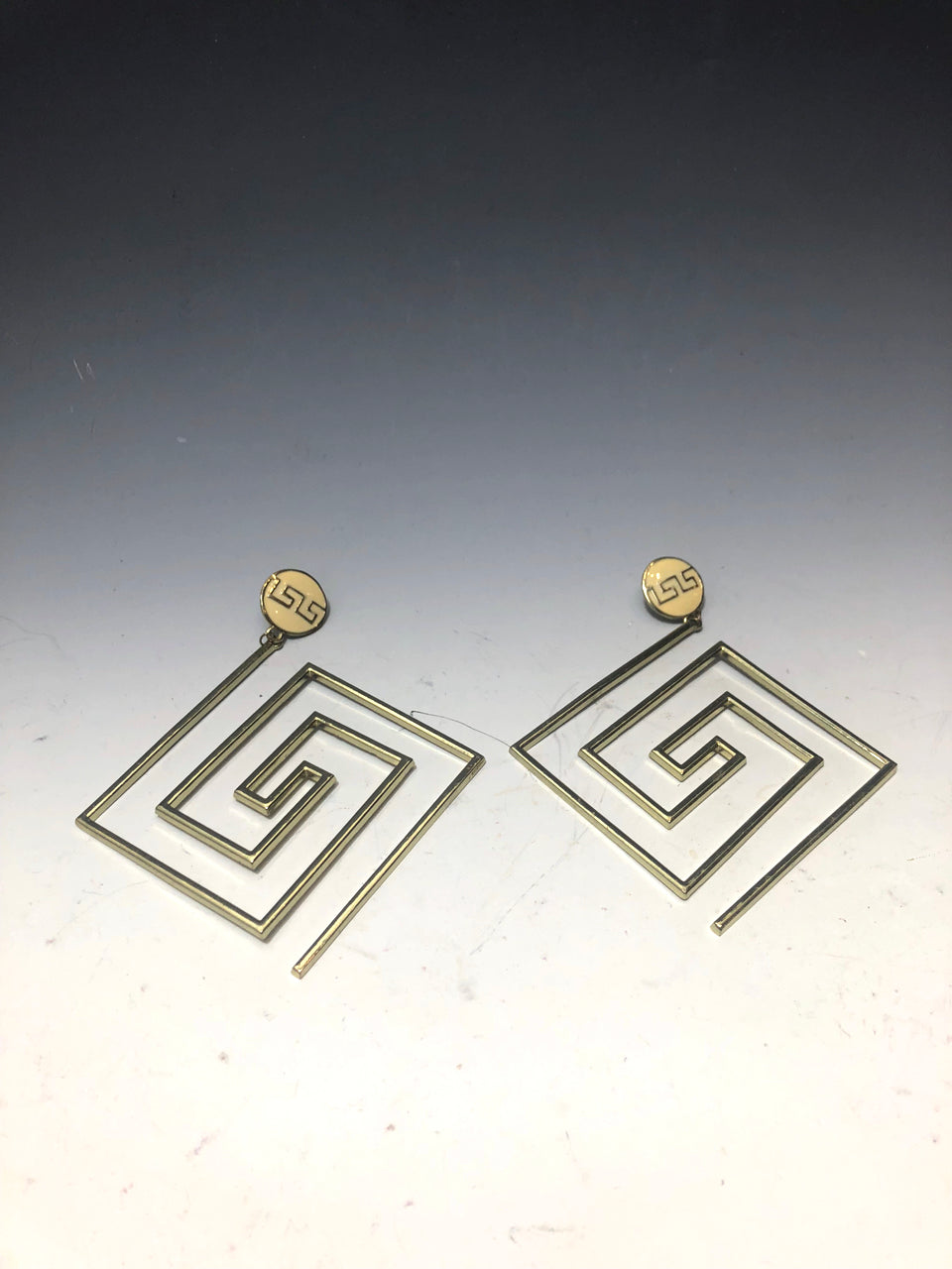 Square Spiral Earrings