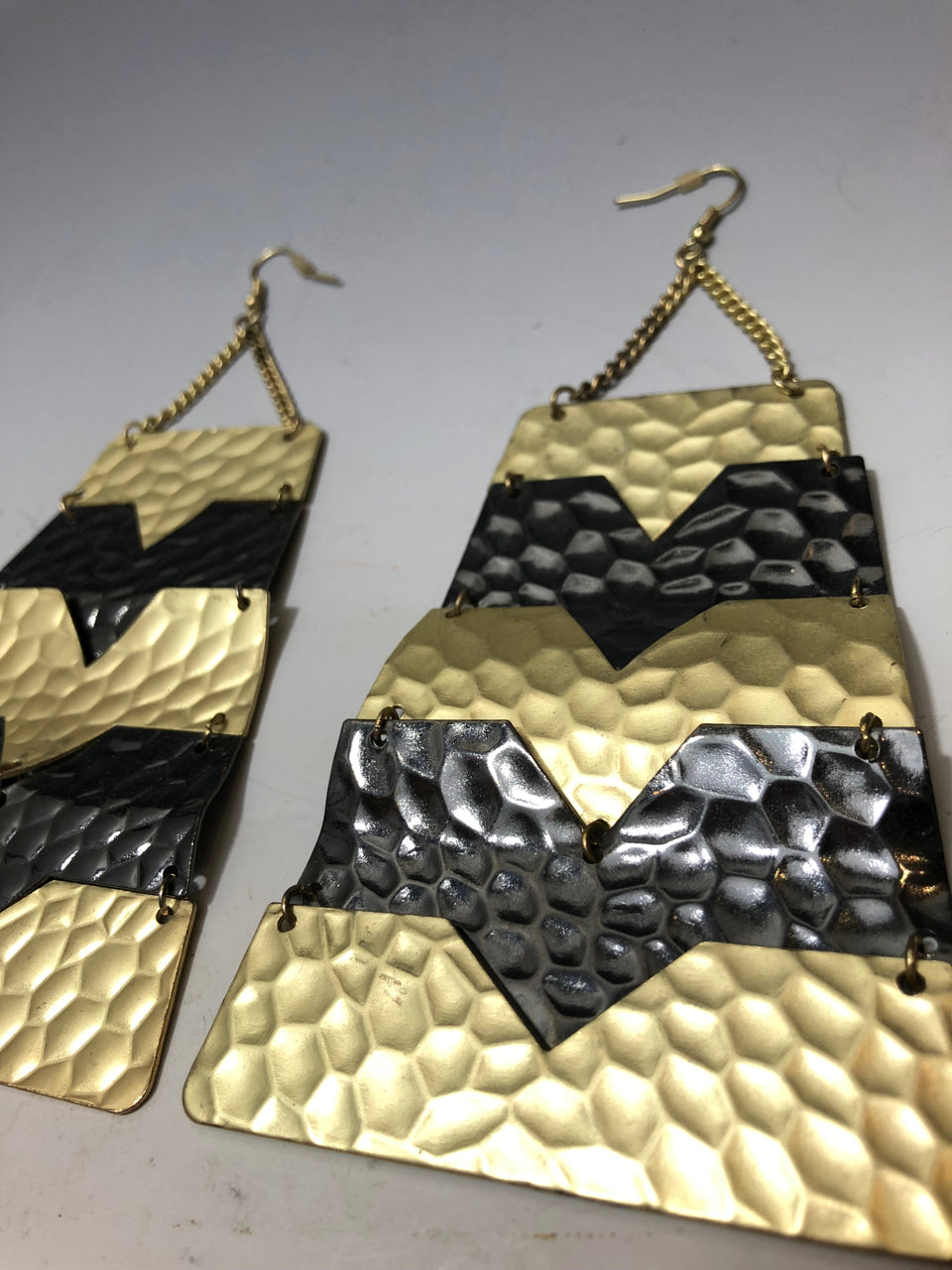 Dangle Plate Earrings