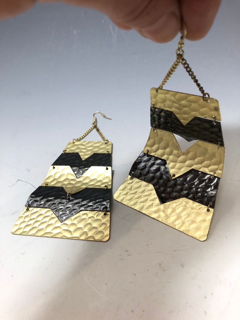 Dangle Plate Earrings