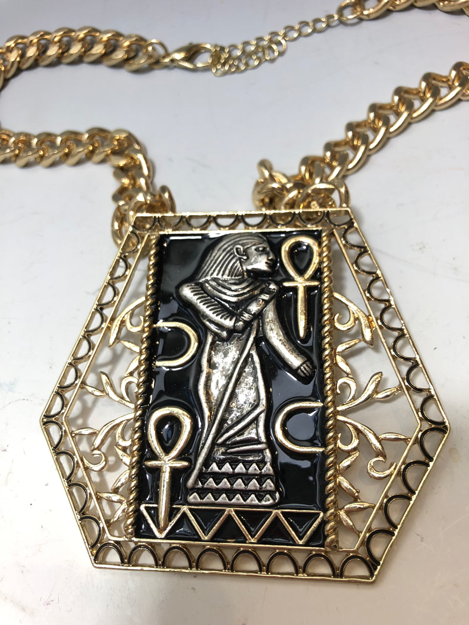 Egyptian Necklace and Earring Set