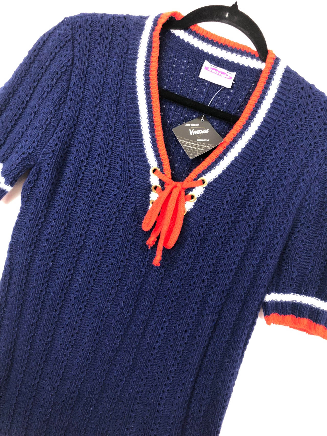 Scotch English Mod Lace Up Sweater