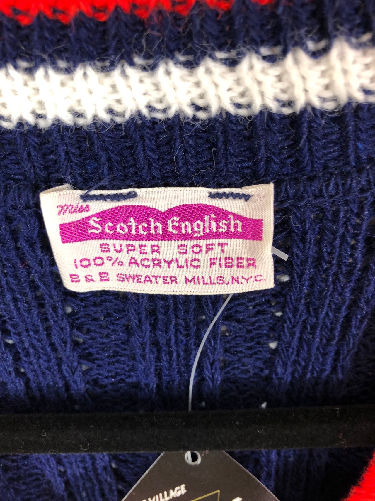 Scotch English Mod Lace Up Sweater