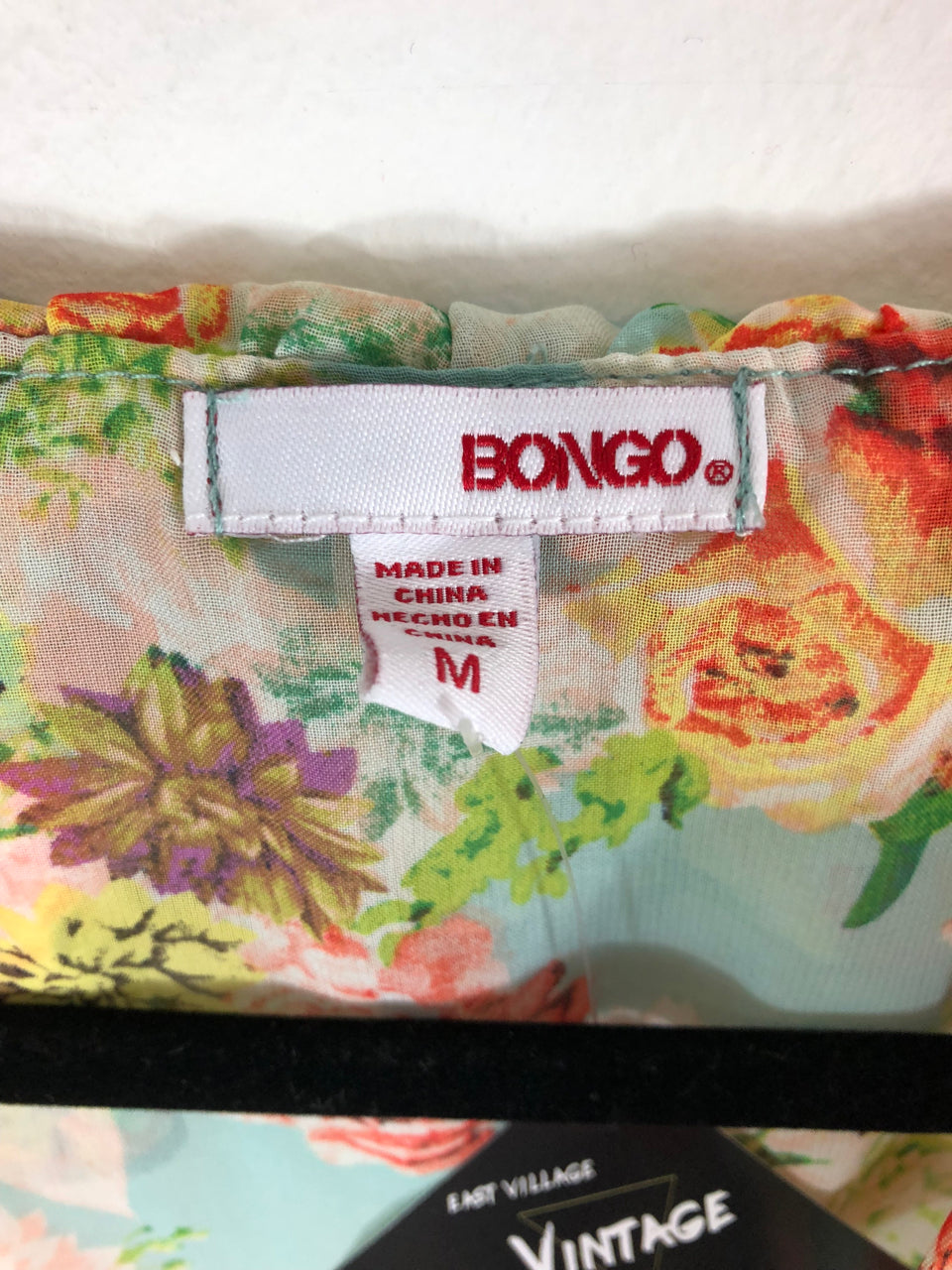 Bongo Floral Ruffle Blouse