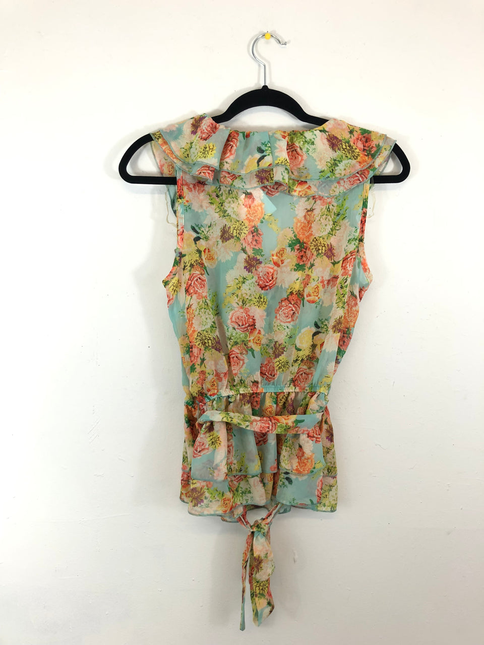 Bongo Floral Ruffle Blouse