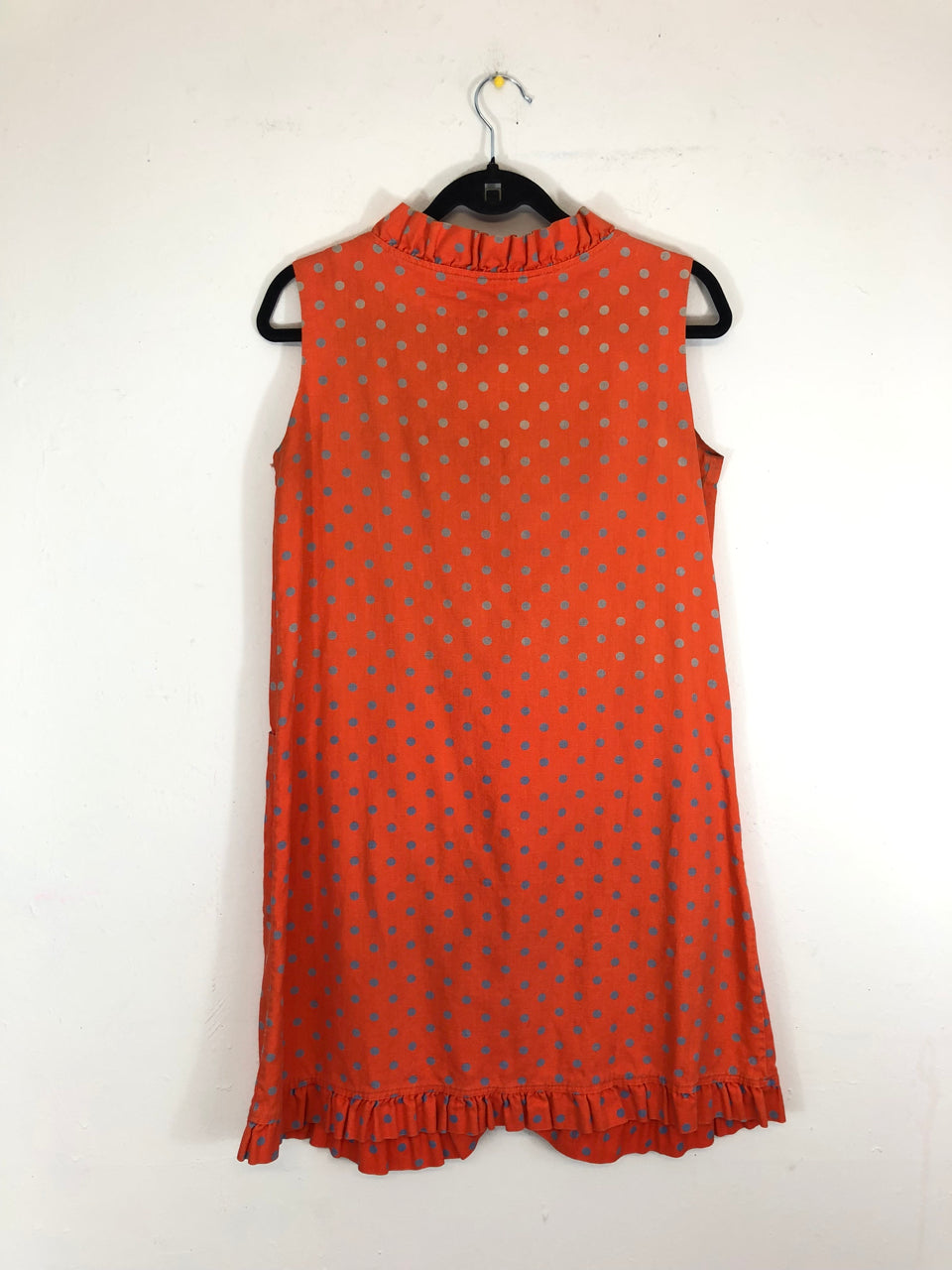 Polka Dotted Ruffle Dress
