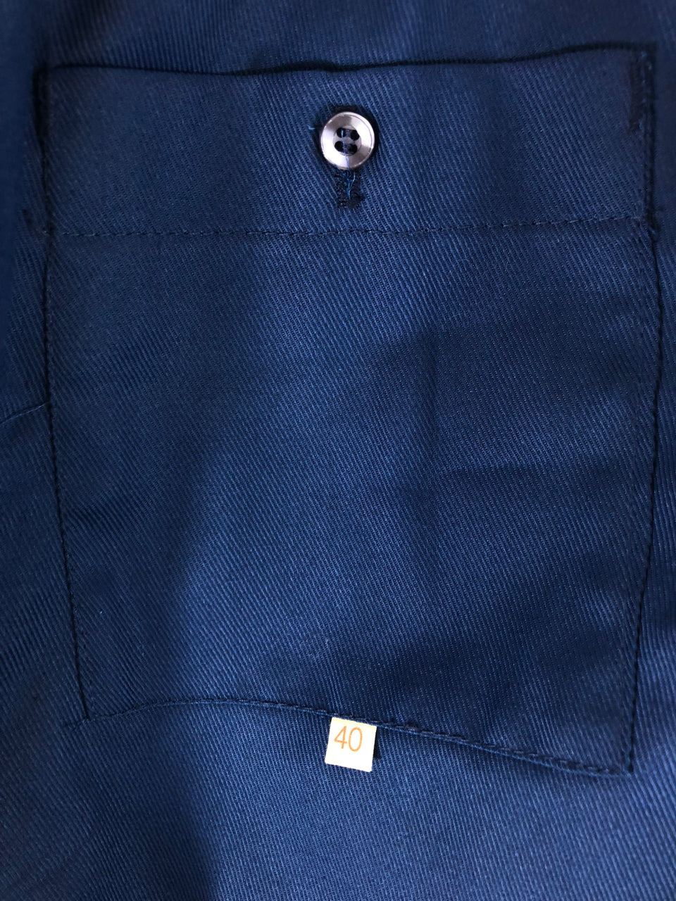 Navy 70s Shorts