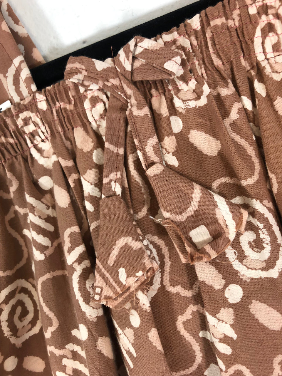 Tan Spirals Dress