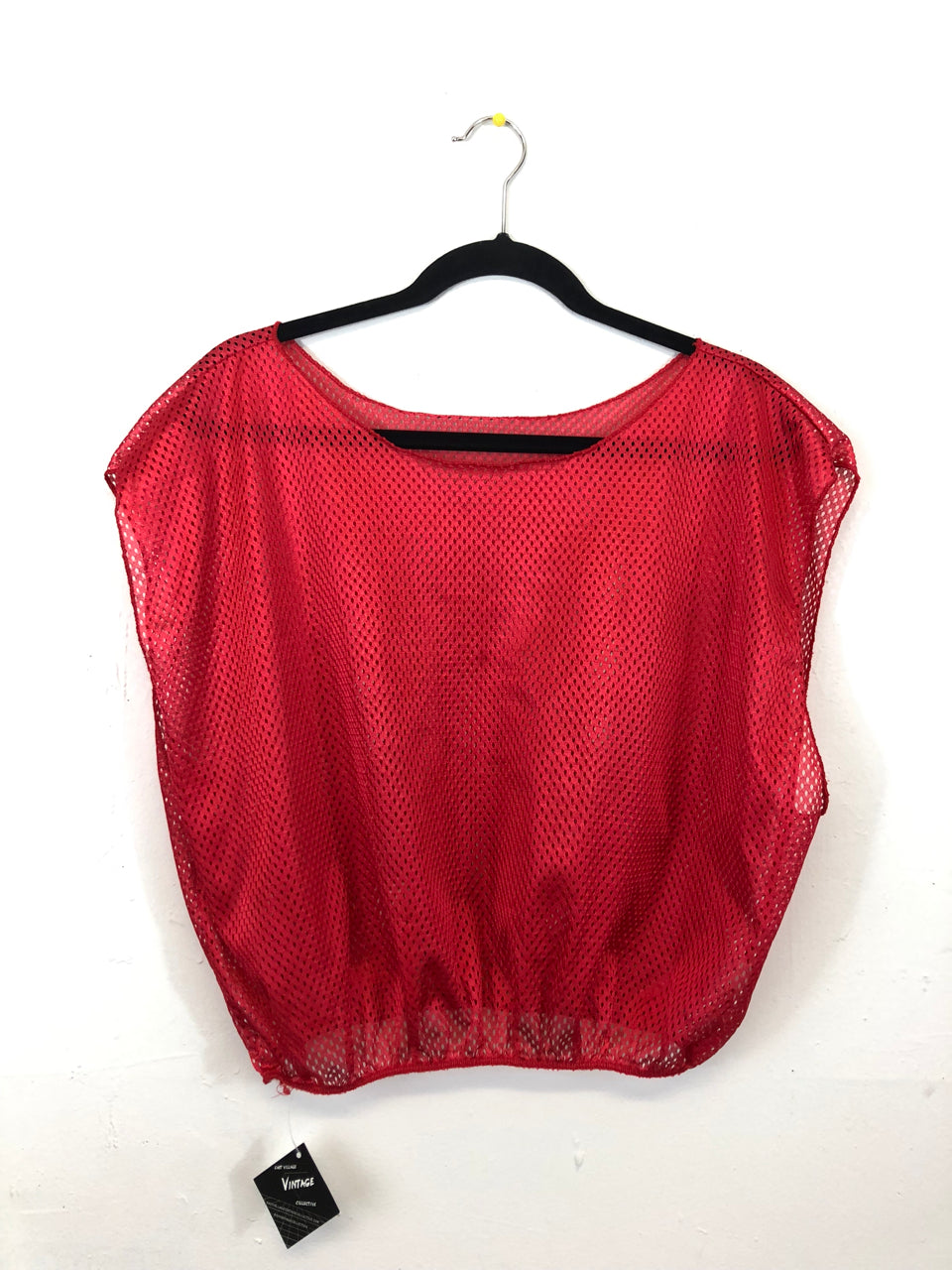 Red Mesh Top