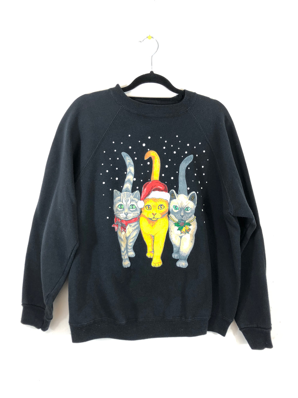 Christmas Cats Front and Back Sweatshirt