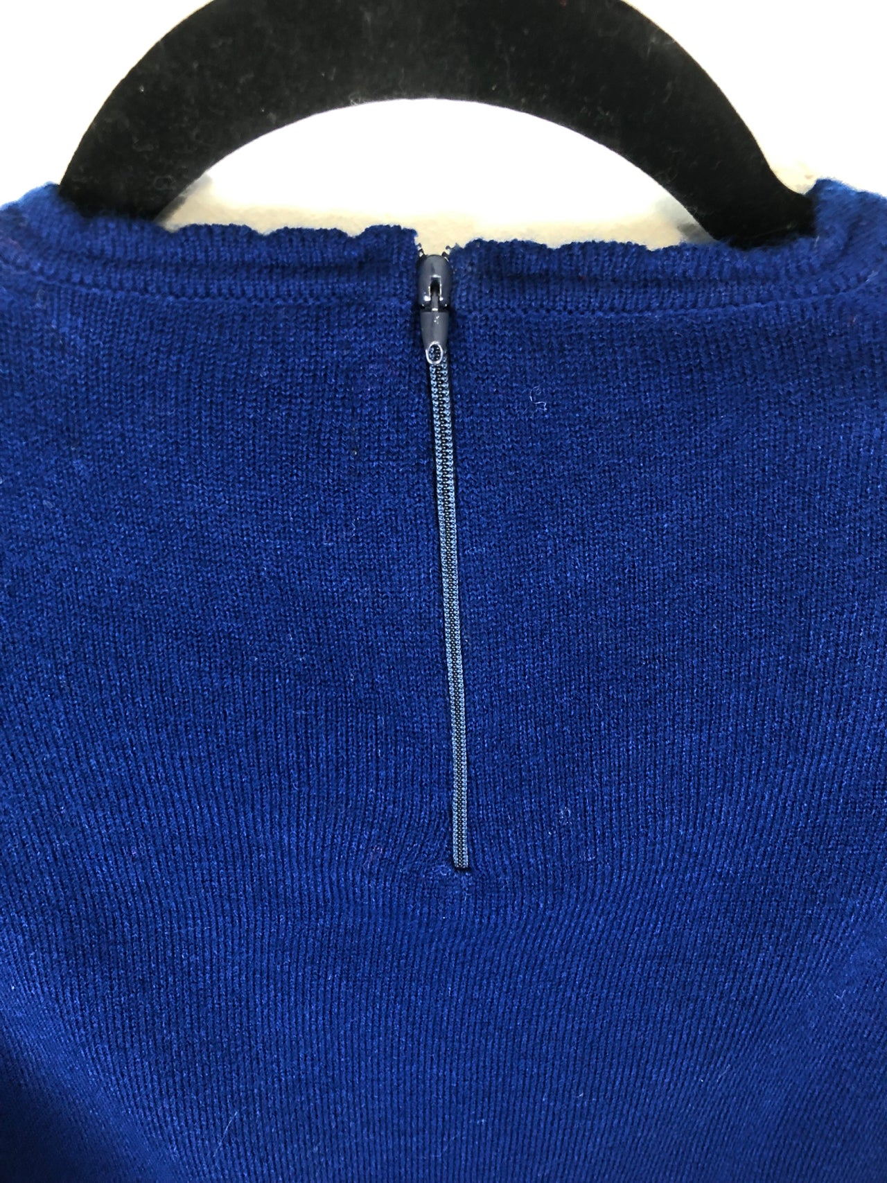 Helen Sue Sweater Top - Navy (Deadstock)