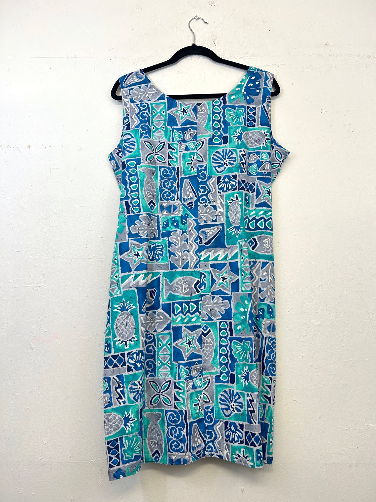 Hilo Hattie Hawaiian Tie Dress