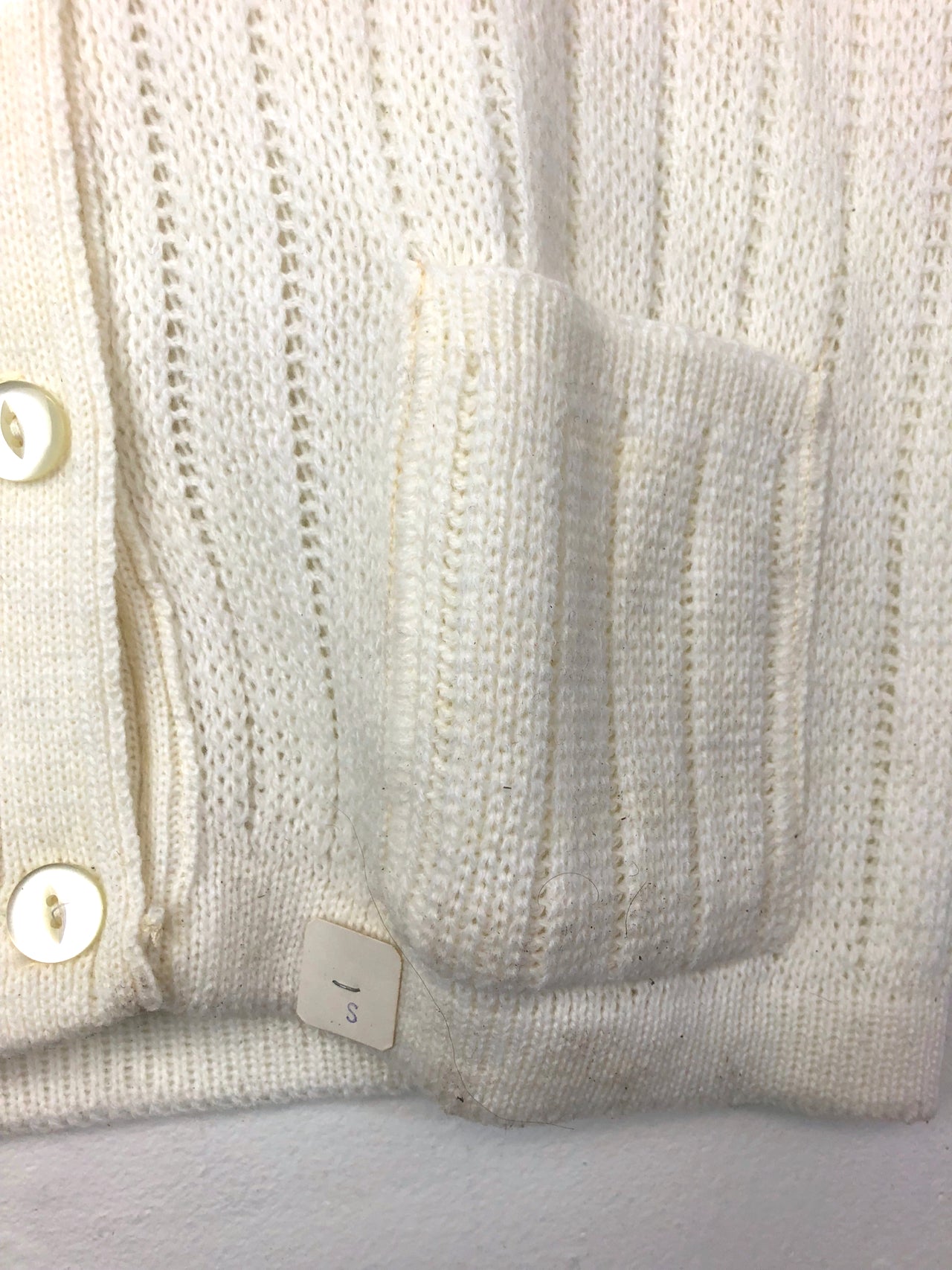 Scotch English Sweater Vest - White (Deadstock)