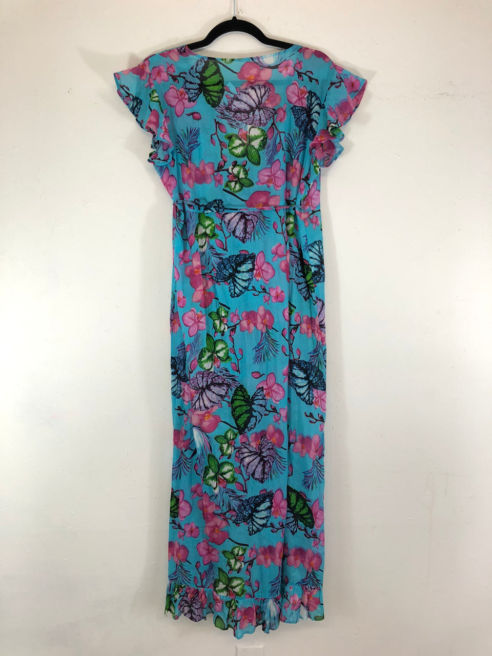 Ruffled Wrap Dress